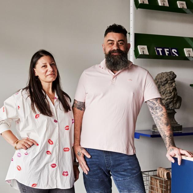 Anthony Yotis and Laura di Florio Yotis of Melbourne’s The Fishmonger’s Son. PHOTOS: SUPPLIED