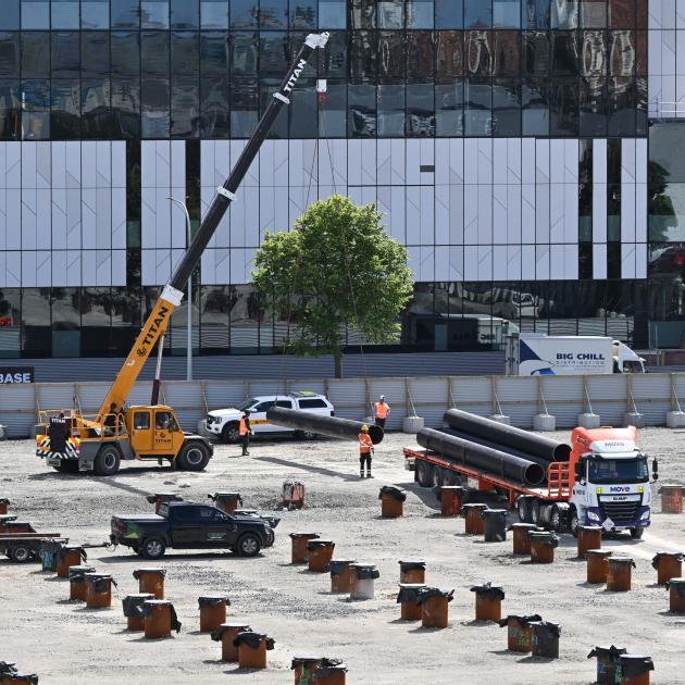 A new company has been appointed to take over directing the new Dunedin hospital build. PHOTO:...