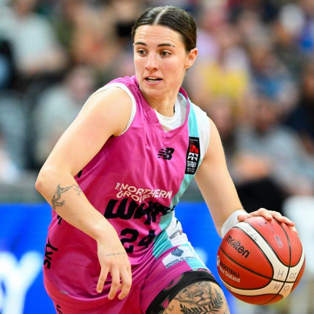 Australian Morgan Yaeger has been influential in the Whai making the Tauihi final this year....