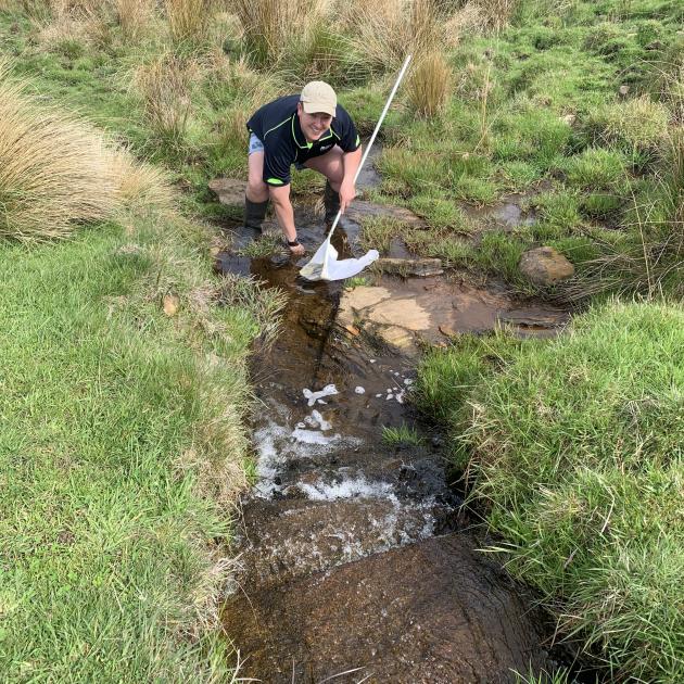 Otago Regional Council catchment adviser Jack Mathieson spends a lot of his week through the...
