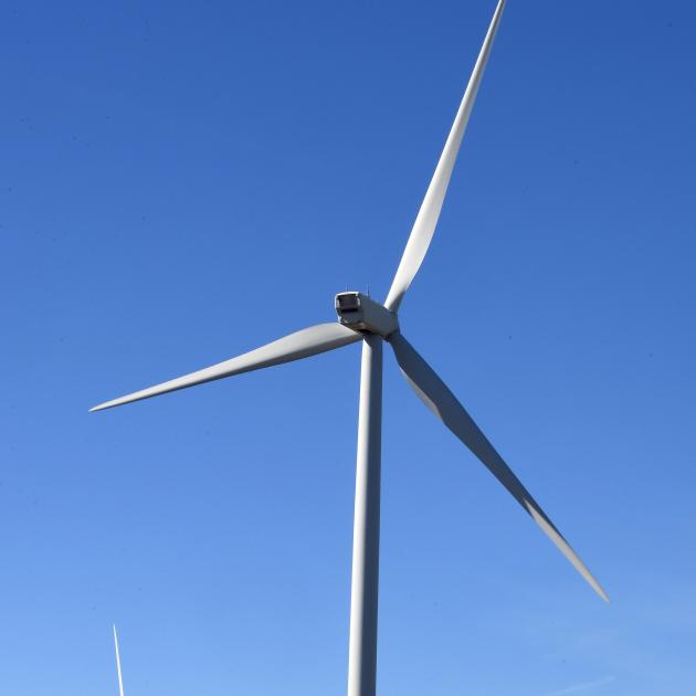 A wind farm. PHOTO: ODT FILES