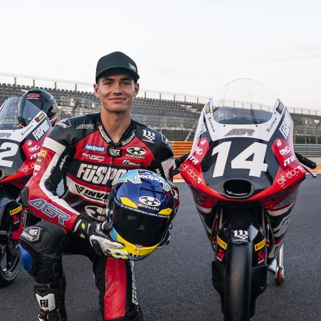 Buchanan looks forward to a huge year ahead without his biggest supporters — Mum and Dad. PHOTO:...