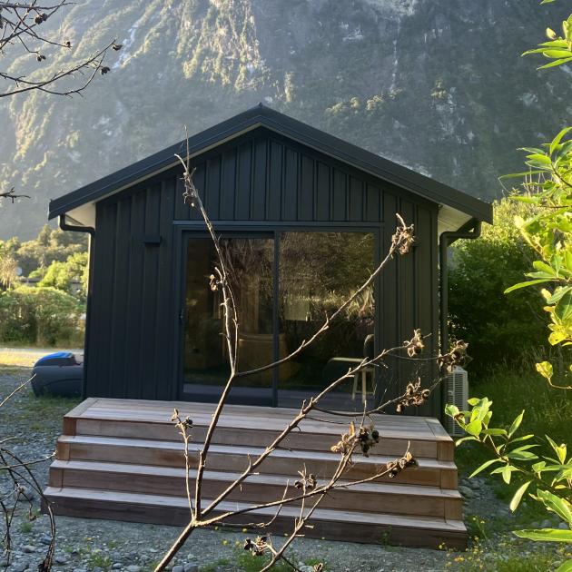 The accommodation built by Port Otago to help resolve housing for its staff in Milford Sound....