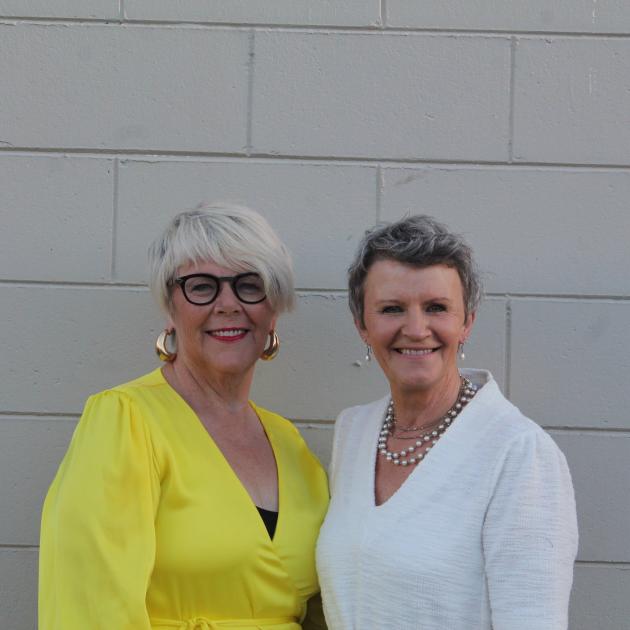 Monica Moore and Karen Bellew. PHOTO: ODT FILES