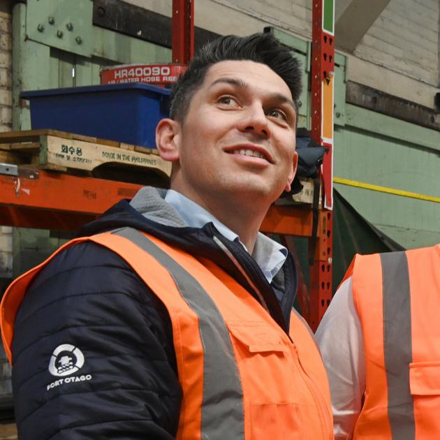 Rangitata MP and Minister for the South Island James Meager. PHOTO: LINDA ROBERTSON
