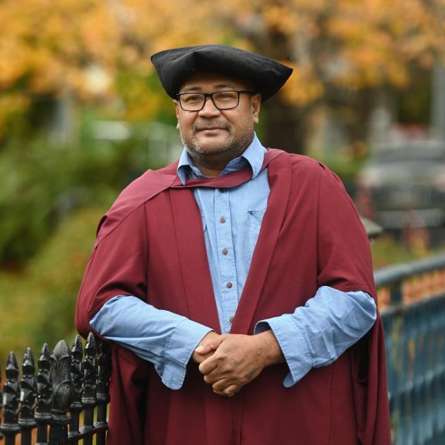 Saki Baleivanualala will receive a PhD in microbiology at a University of Otago graduation...