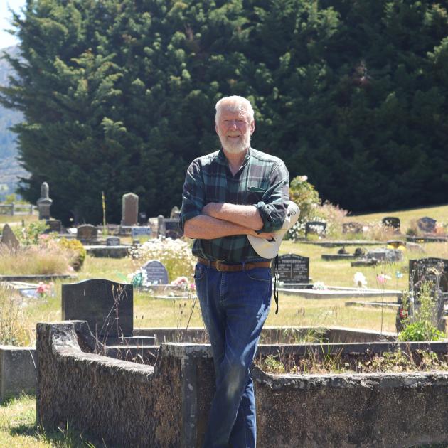 Lake Hāwea farmer, contractor and Hāwea Cemetery sexton, Donald Urquhart. PHOTO: APL FILES