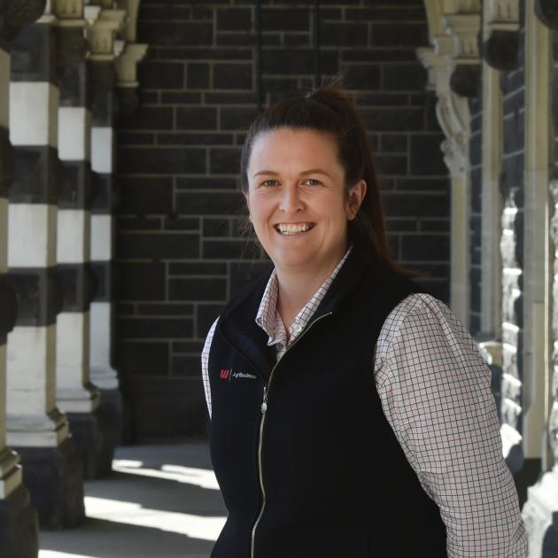 Westpac Otago-Southland agribusiness manager Julia Gorinski is ionate about the rural sector....