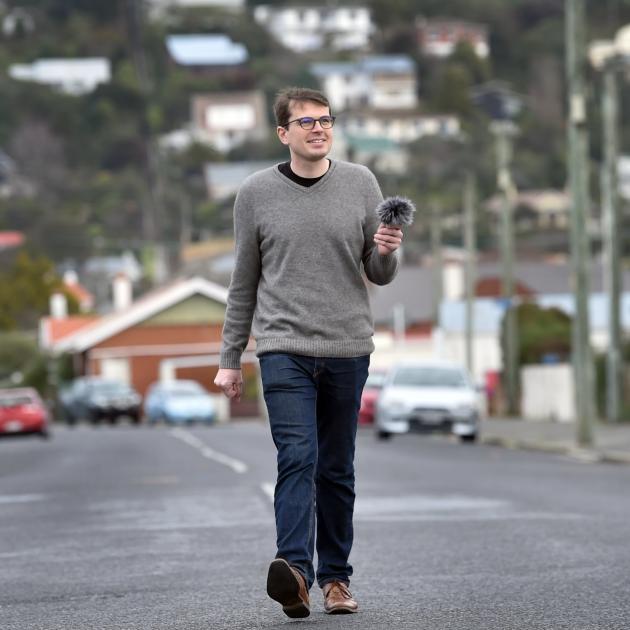 Nathaniel Otley walks along a street in South Dunedin. It was the flooding of this area that...