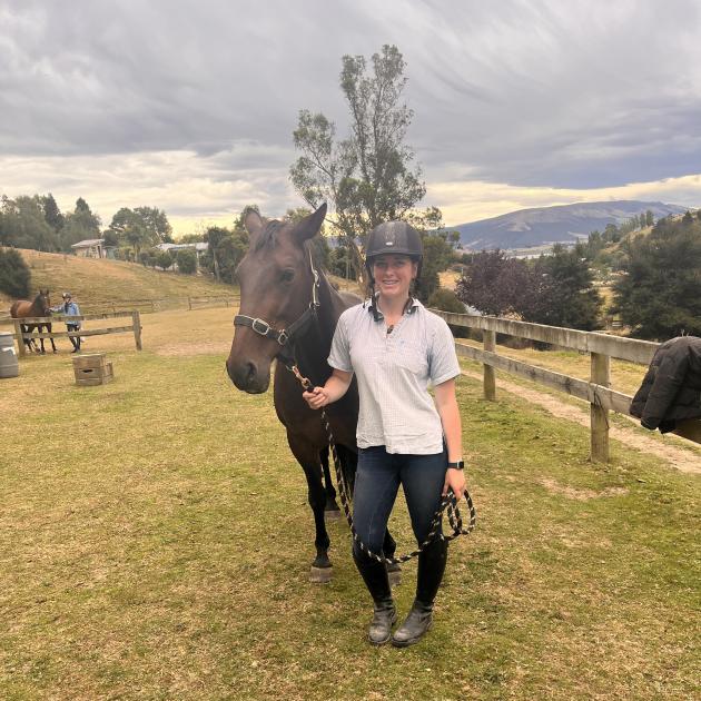 Agri Futures Scholarship recipient and Tokomairiro High School pupil Charlotte Lennon, of Milton.
