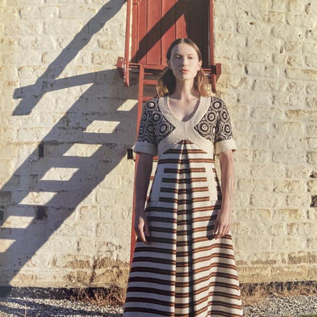 This photograph of model Alannah Kwant wearing a Pauline Kingston-designed dress was taken by...