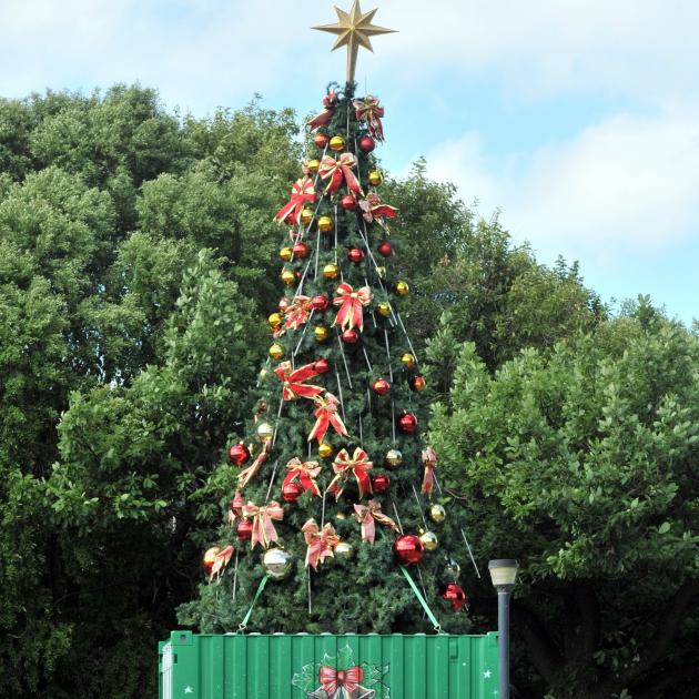 The Mosgiel Christmas Tree in 2013.  PHOTO: OTAGO DAILY TIMES FILES








