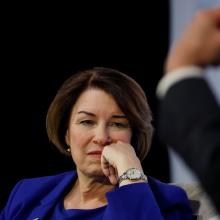 Amy Klobuchar. Photo: Reuters Amy Klobuchar. Photo: Reuters