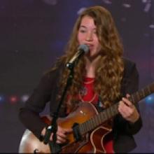 Fifteen-year-old Clara Van Wel was the best of 5000 who auditioned for New Zealand's Got Talent 2012. Photo / Supplied 