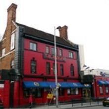 The Redback pub. The Redback pub.