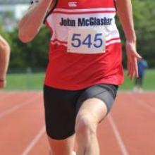 Robert Jopp (John McGlashan College) wins this year's senior boys  200m race at the Otago schools athletics championships at the   Caledonian Ground in Dunedin.