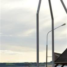 The temperatures displayed on the new $23,000 Anzac Park clock in Mosgiel get skewed in sunny weather. Photo by Peter McIntosh. The temperatures displayed on the new $23,000 Anzac Park clock in Mosgiel get skewed in sunny weather. Photo by Peter McIntosh.