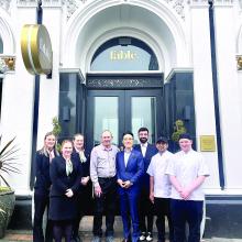The Fable team is proud of its beautiful premises and service. PHOTO: SUPPLIED