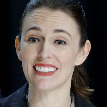 Jacinda Ardern.