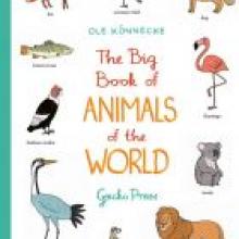 THE BIG BOOK OF ANIMALS OF THE WORLD<br><b>Ole Konnecke</b><br><i>Gecko Press</i>