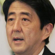 Shinzo Abe.