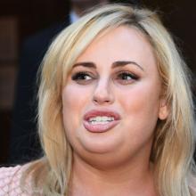 Rebel Wilson spoke to the media as she leaves the Supreme Court. Photo: Getty