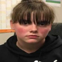 Harmony, who was missing since last Monday, was today found safe in Dunedin. Photo: NZ Police
