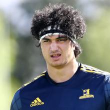 Pari Pari Parkinson will start at lock for the Highlanders against the Rebels on Friday. Photo:...