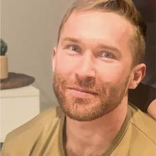 Corporal Dominic Abelen, 30, died in Ukraine while fighting Russian forces on leave without pay...