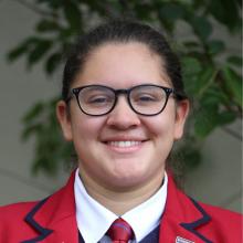 Co-Dux Sarah Al-Balushi.