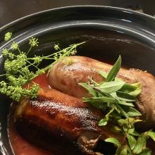 Wild duck in the slow cooker.