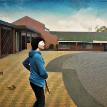Howick by Otago Art Society artist Gavin Chai (oil on linen)