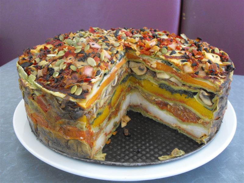 Ask a chef Arrowtown Bakery Cafe  s vegetable stack 