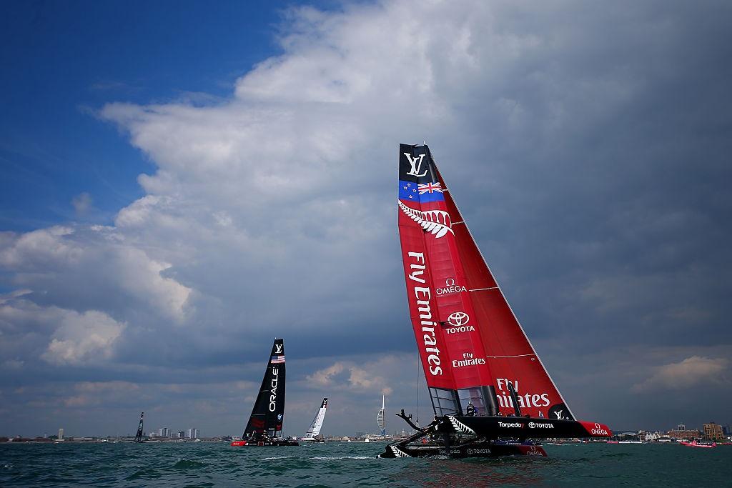 how fast do america's cup yachts go