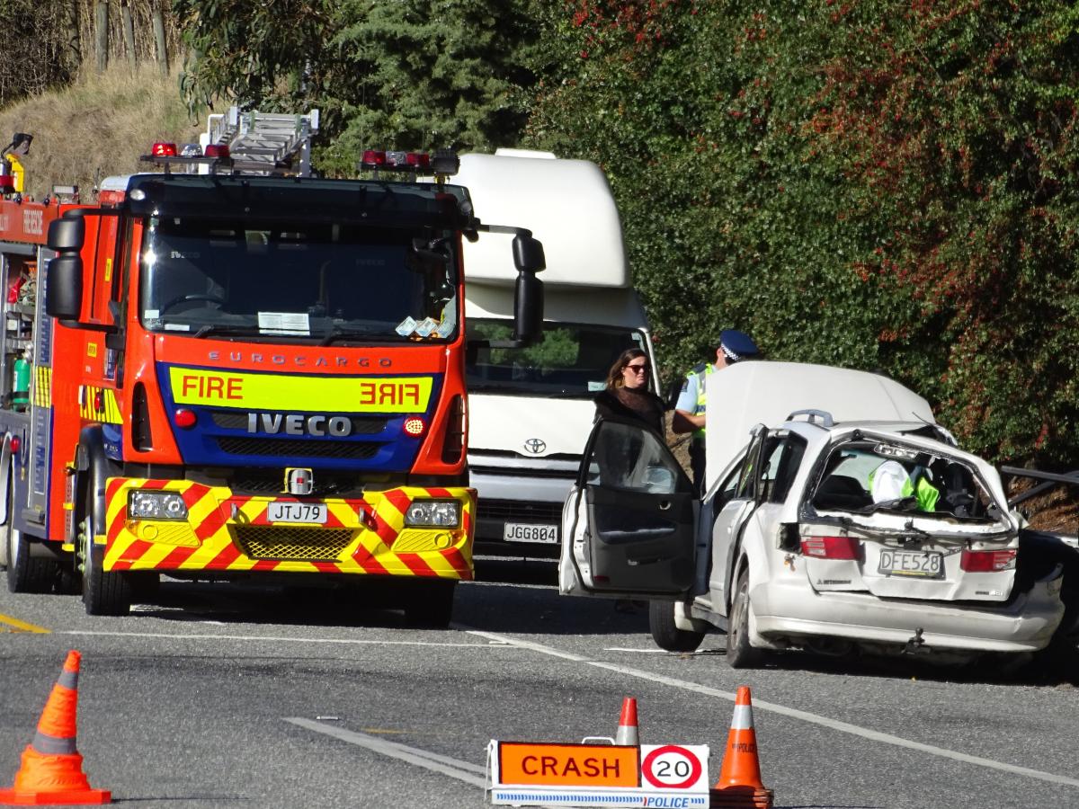 Crash driver fined $1000