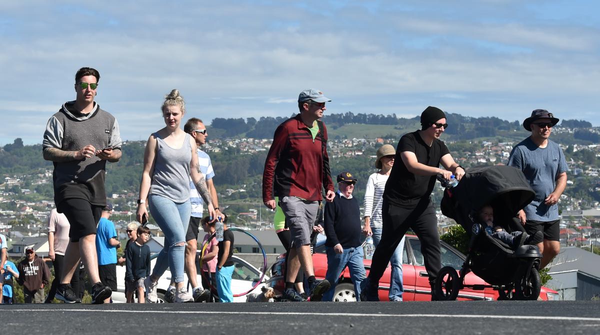 Motor neurone charity walk held in Dunedin