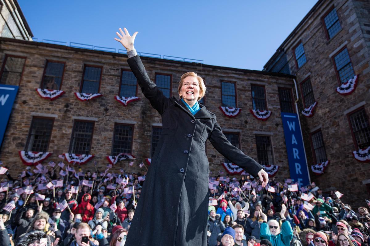 Elizabeth Warren launches presidential bid