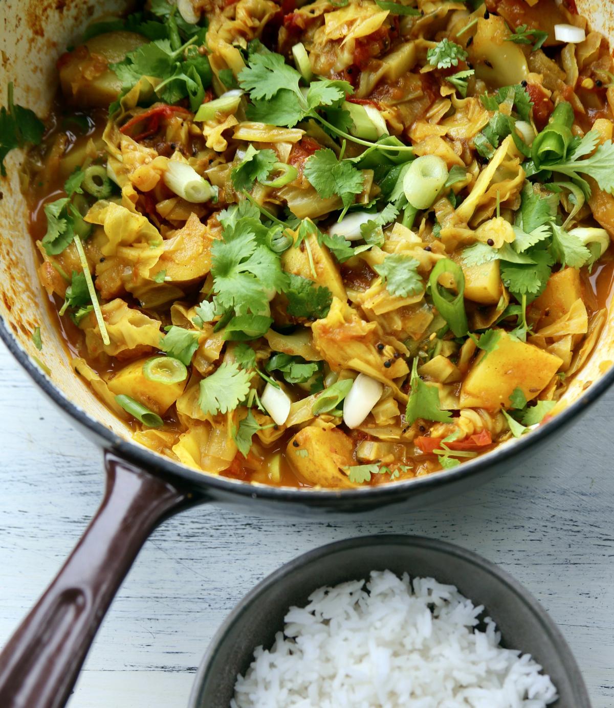 Cabbage and potato curry | Otago Daily Times Online News