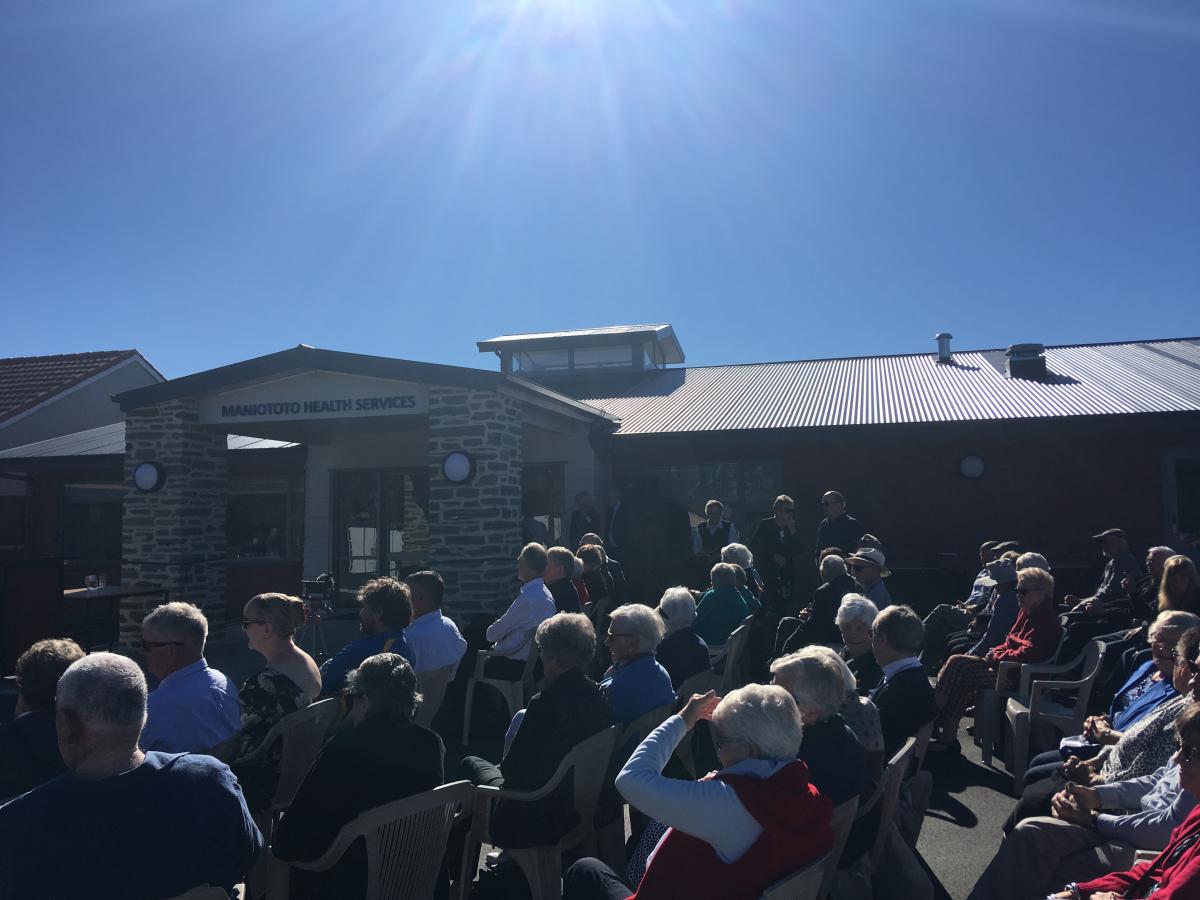 Revamped Maniototo Hospital reopened