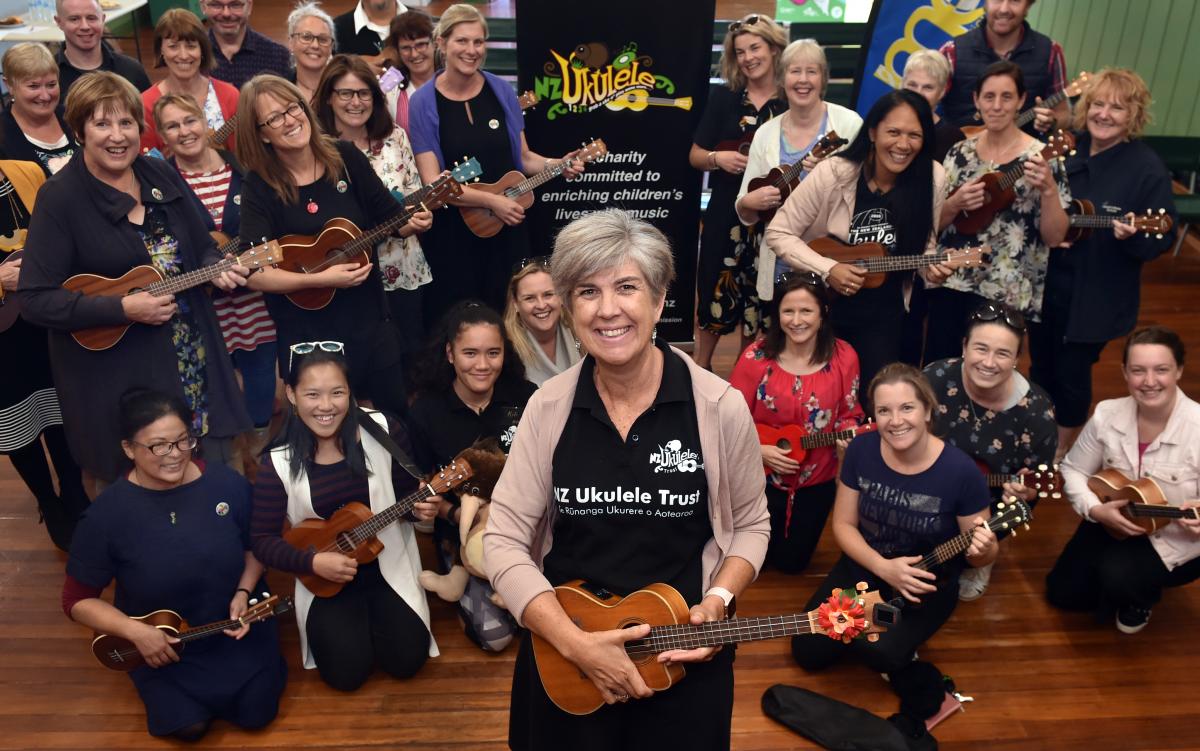 Dunedin teachers rock along to ukulele songbook Otago Daily Times
