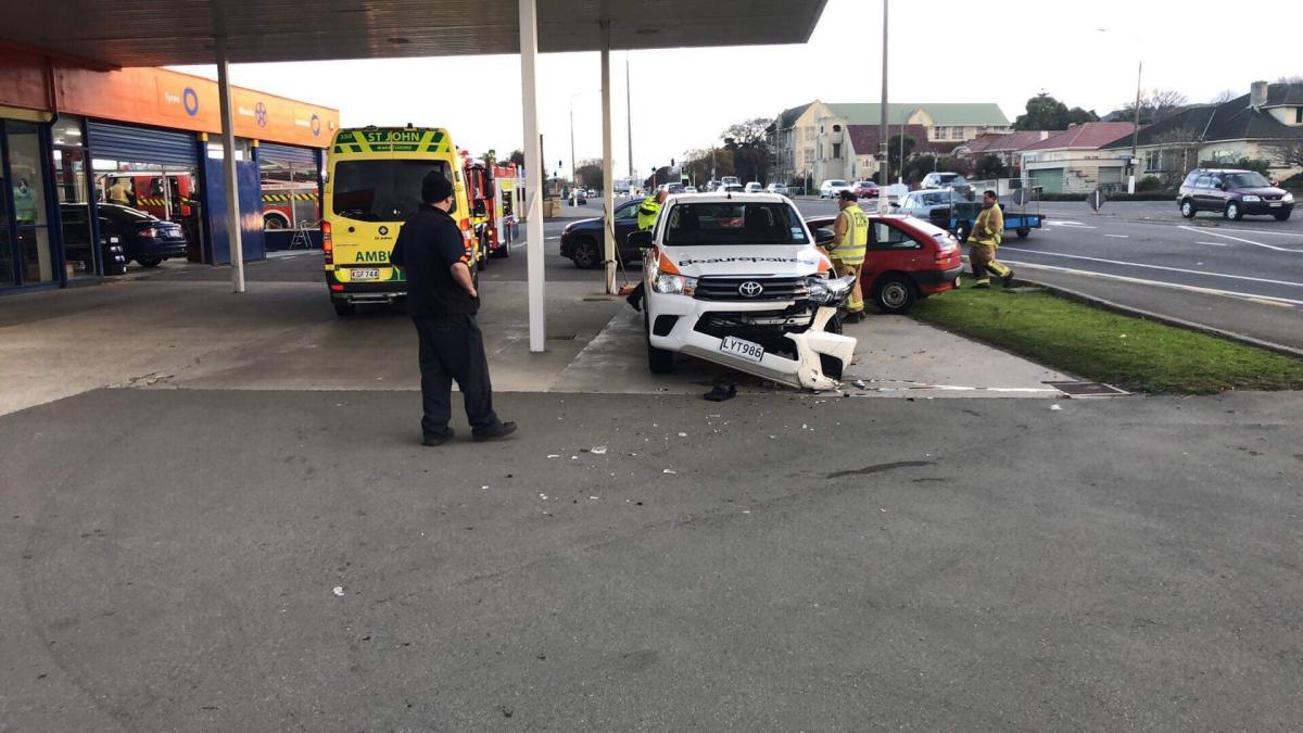 Couch crash drama captured on CCTV Otago Daily Times Online News