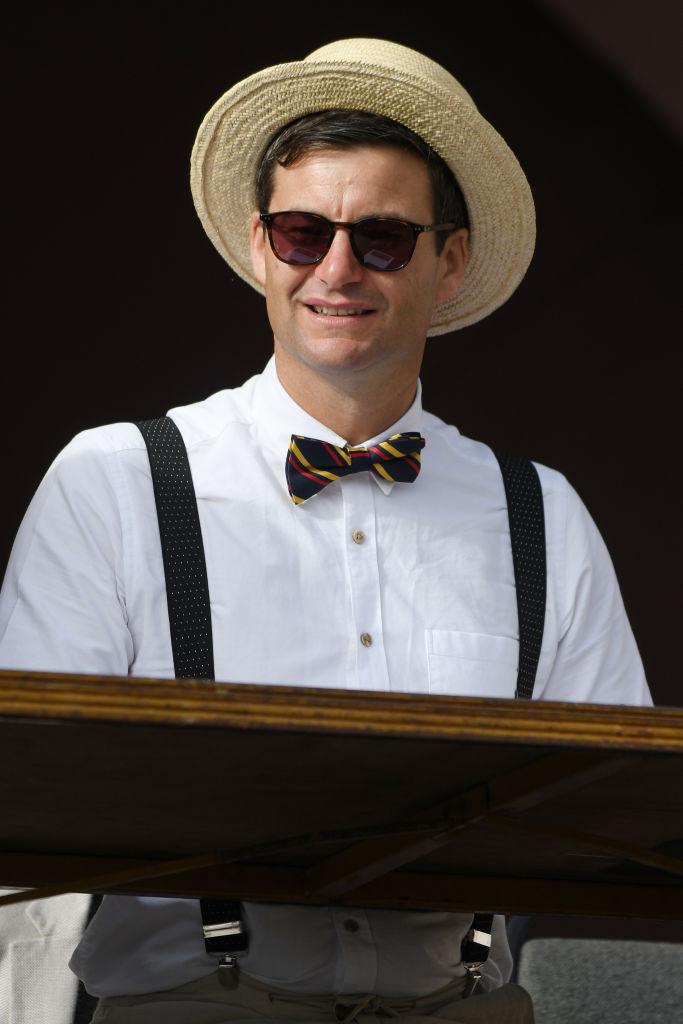 Clarke Gayford's 'dad cardigan' features endangered dolphins