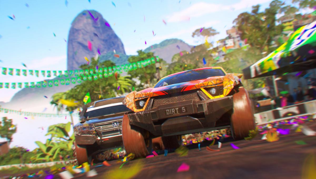 Arcade racer class leader