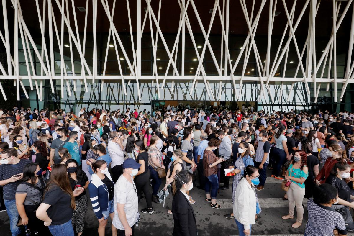 Brazil researchers find people infected with two different Covid strains