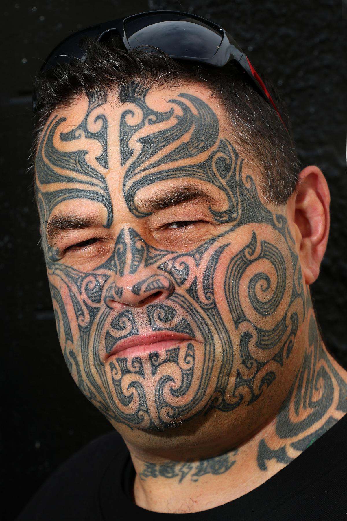 Moko tattoo hi-res stock photography and images - Alamy