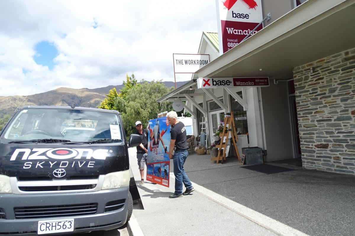 Skydiving business plunges without overseas custom