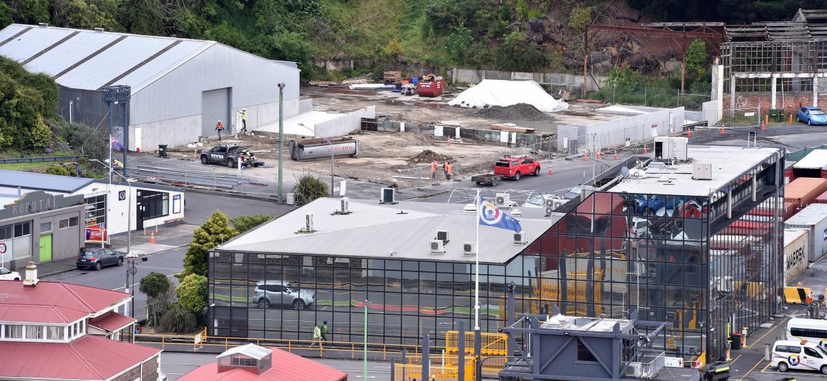 Work to create new car park at port begins | Otago Daily Times Online News Work to create new car park at port begins