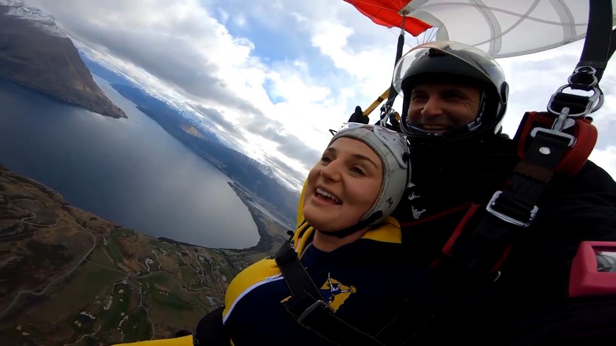 Radio host up for cancer jump challenge