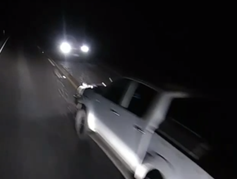 Year-long driving ban after collision narrowly missed