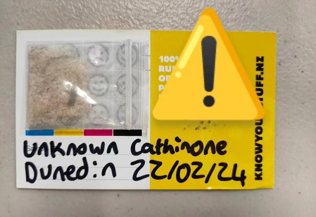 Urgent warning over fake MDMA in Dunedin